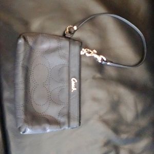 Black Coach Clutch Bag